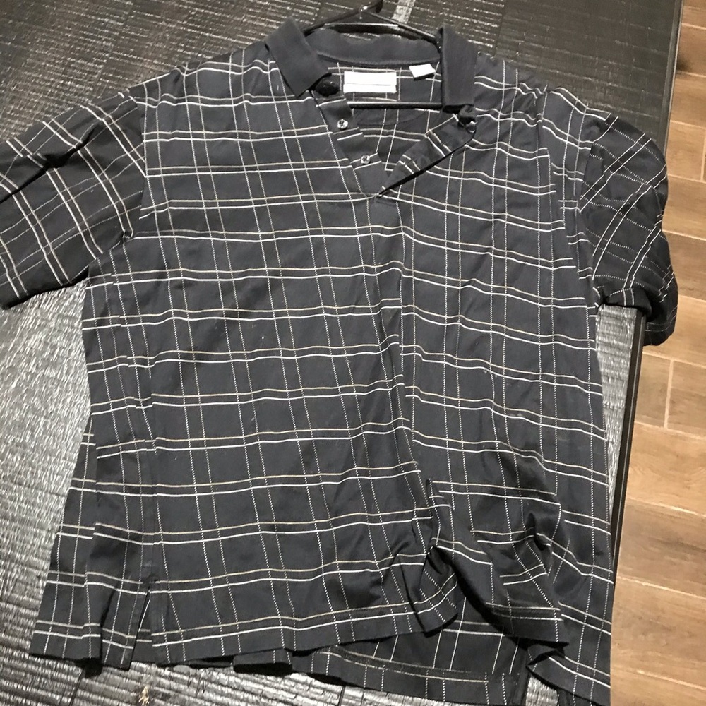 Striped polo